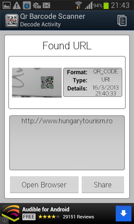 Rexulttul+scanarii+qr+Magyar+Turizmus
